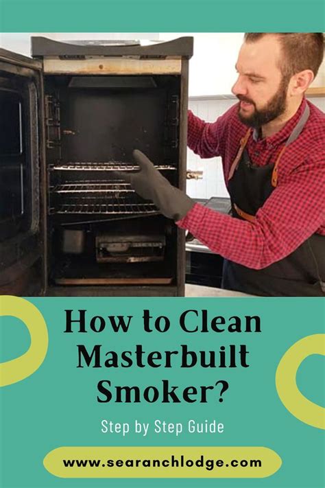 how to clean wood box on masterbuilt electric smoker|masterbuilt smoker cleaning instructions.